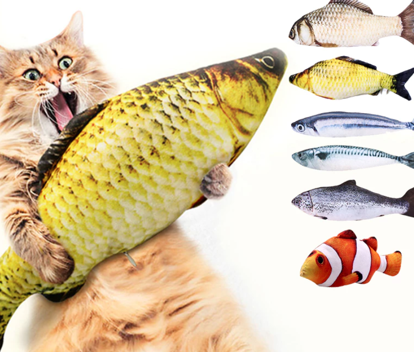 JESMARY - Cat Toy Fish Plush – A Perfect Blend of Craftsmanship and Comfort - FROM VIETNAM