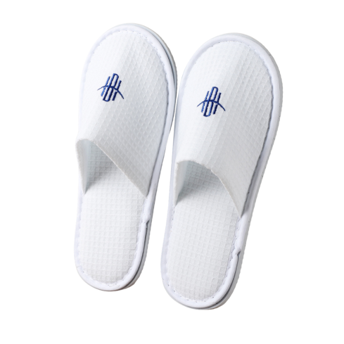 JESMARY - A Factory for Large-Scale Hotel Slipper Production, ith Custom Logo Printing.