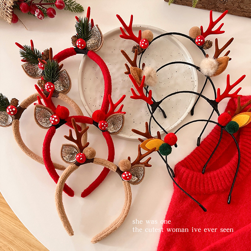 JESMARY – Adorable Christmas Headbands: Shine in Every Festive Moment